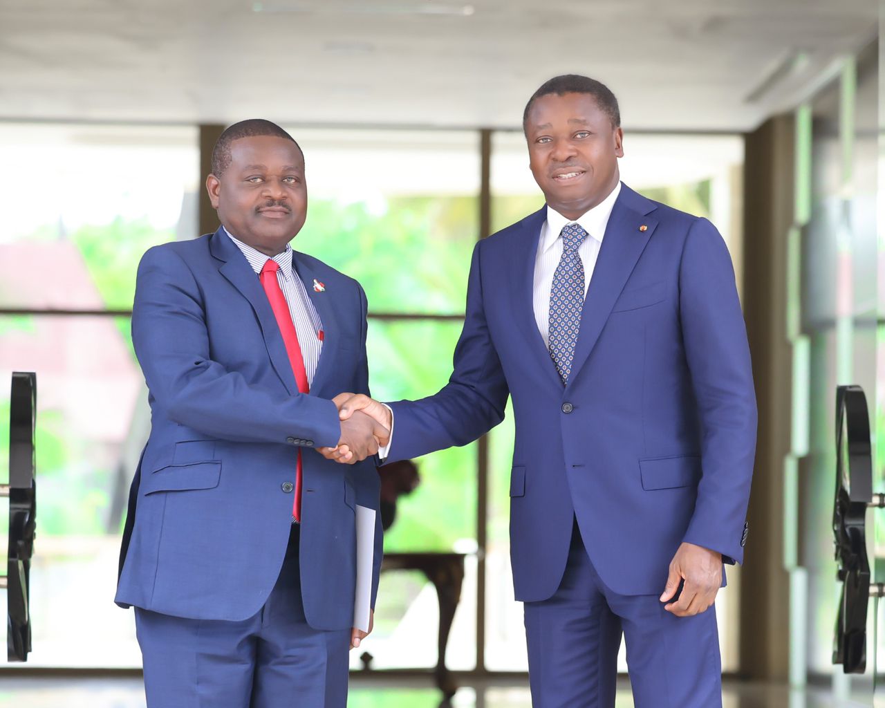 Diplomatie :  Burundi sollicite des relations de coopération bilatérale avec le Togo